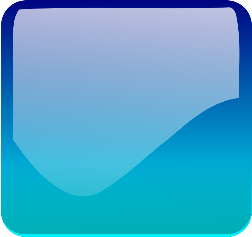 Winter Buttons Clipart, Vector Clip Art Online, Royalty - Blue Glossy Button (900x852)