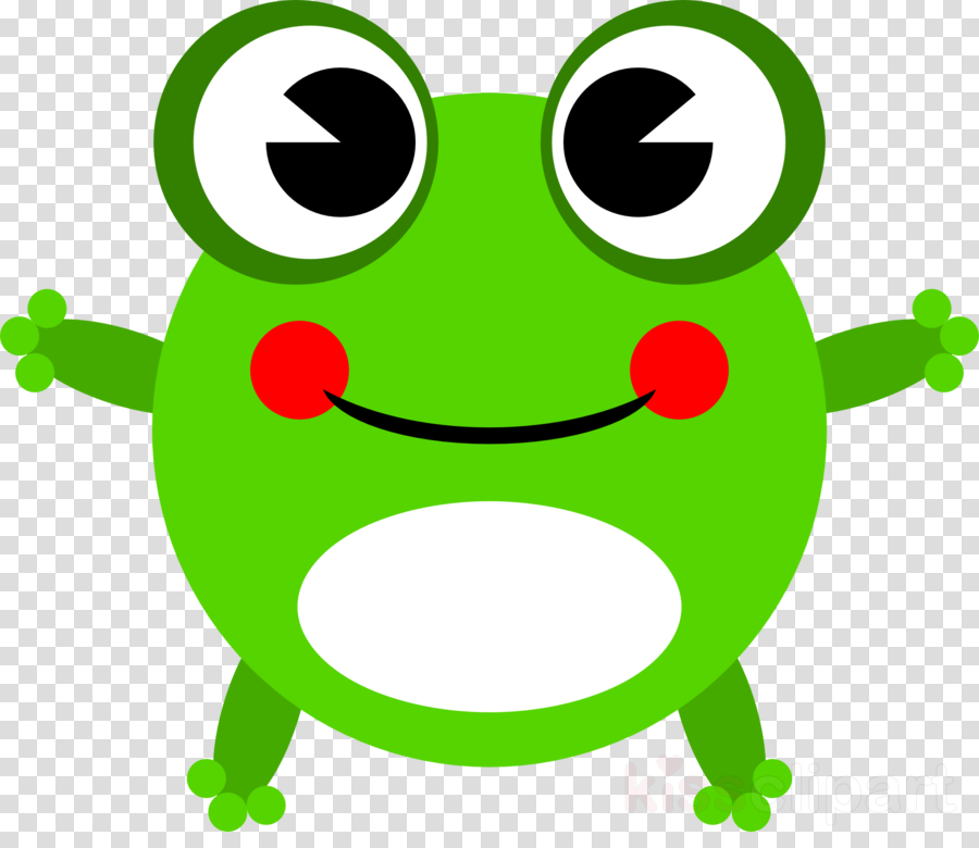 Baby Frog Cartoon Clipart Frog Clip Art - Ojos De Rana Animados (900x780)