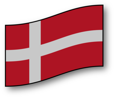 Flag Of Denmark Danish Language Flag Of Switzerland - Danish Flag Transparent Background (393x340)
