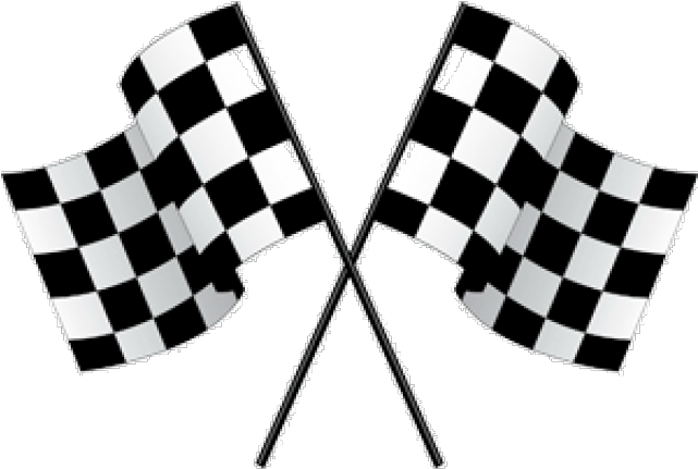 Rally Clipart Car Show - Car Racing Flag (640x480)