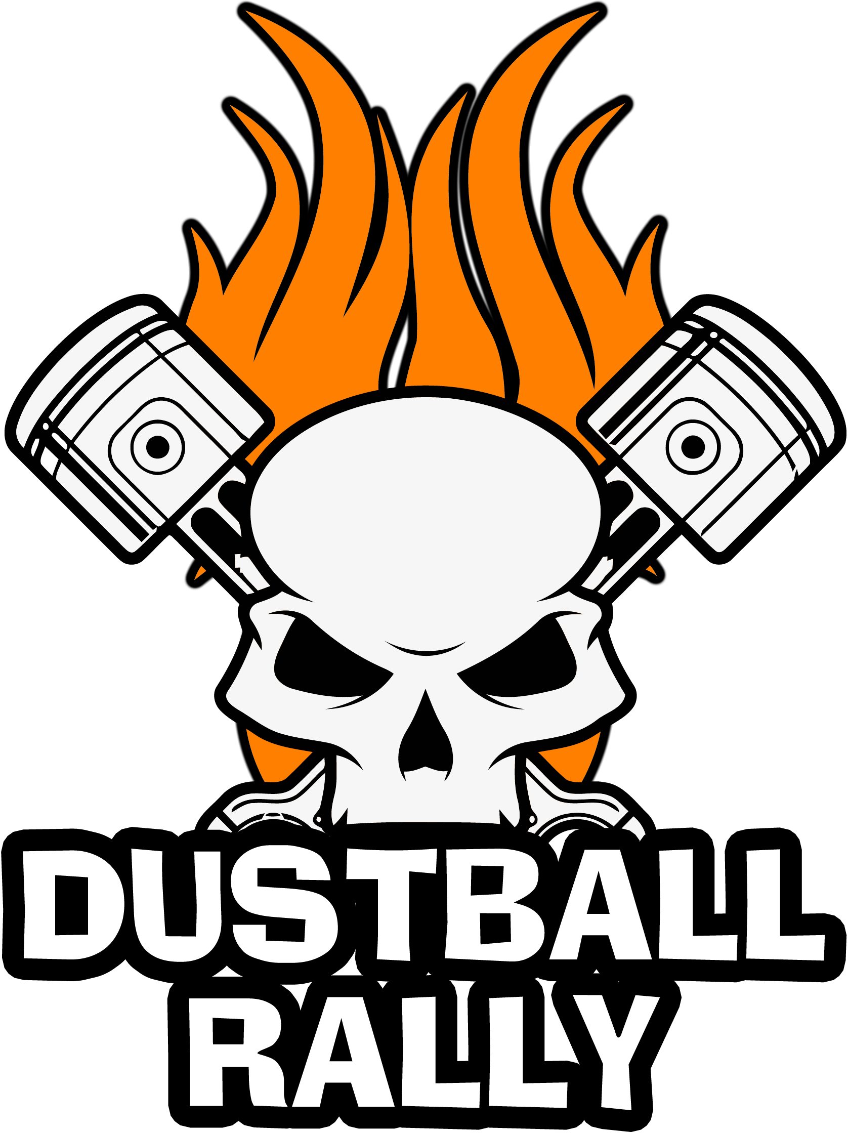 Dustball Rally Party - Dustball Rally Logo (1676x2239)