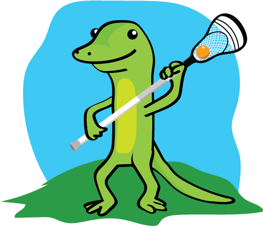 Long Island Lacrosse Kids Can Never Get Enough Of Their - Cartoon (594x500)