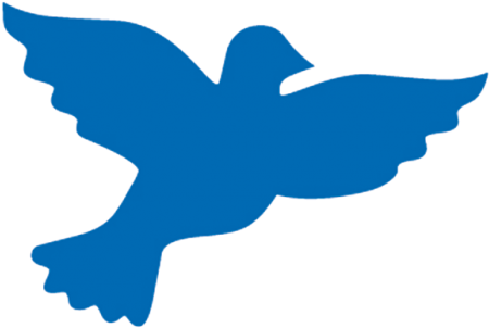 Punch Dove 2,5cm - Pomba Para Batizado Silhouette (464x467)