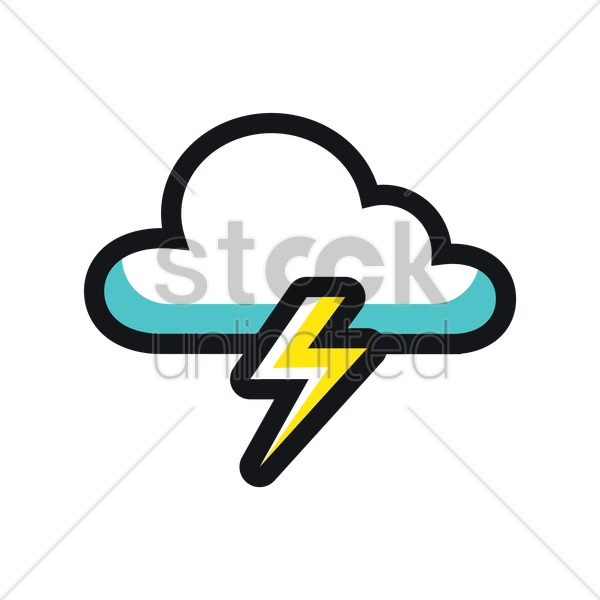 Argentina Clipart Cloud - Lightning Cloud Clip Art (600x600)