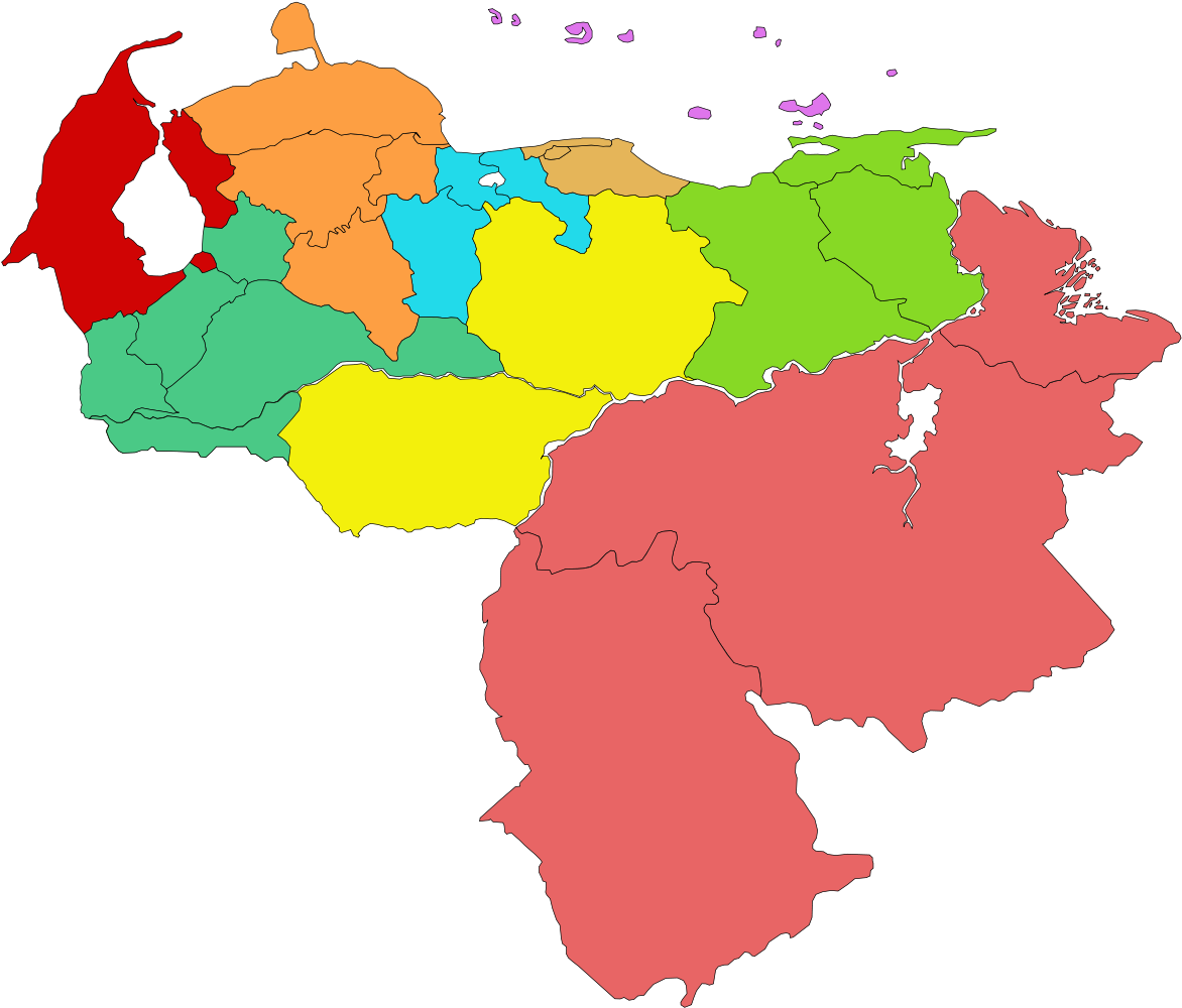 Division Politico Administrativa De Venezuela (1200x1021)
