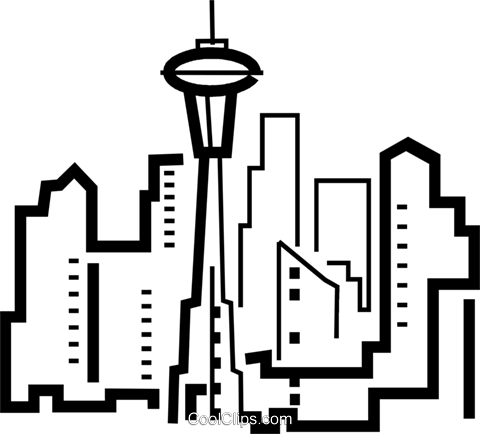 Cityscapes Livre De Direitos Vetores Clip Art Ilustração - Cityscapes Livre De Direitos Vetores Clip Art Ilustração (480x434)