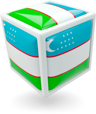 Uzbekistan Map Uzbekistan Cube Icon Flag - Uzbekistan Map Uzbekistan Cube Icon Flag (640x480)