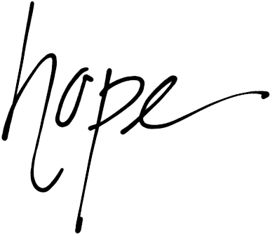 Hope Hope - Word Hope (414x360)