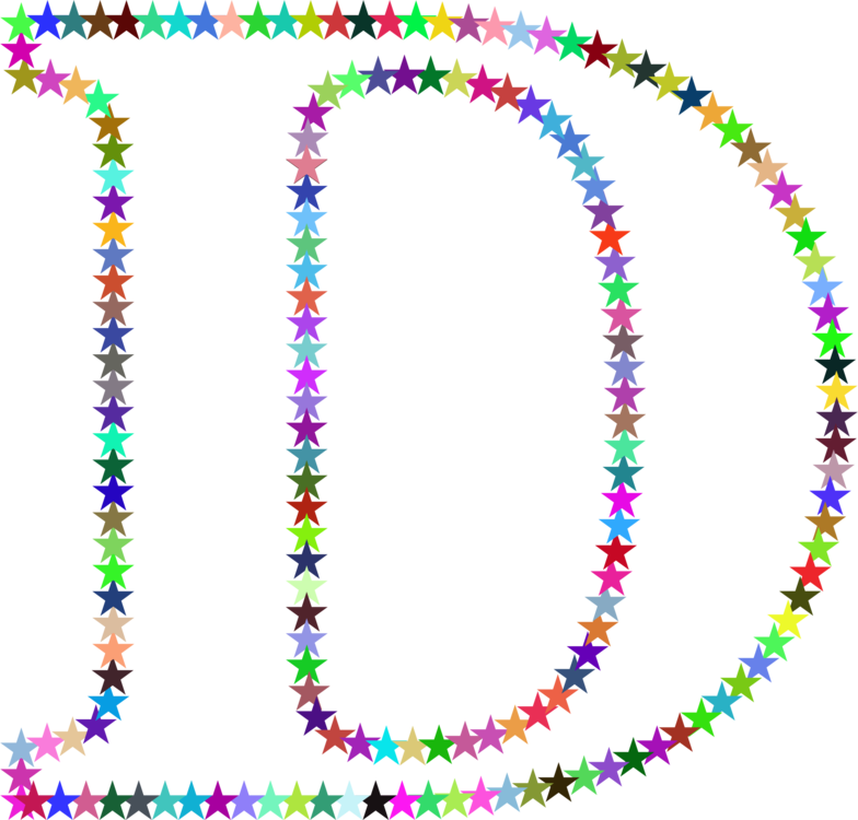 Letter Alphabet Computer Icons Cursive D - Rainbow Star Letter D Mugs (784x750)