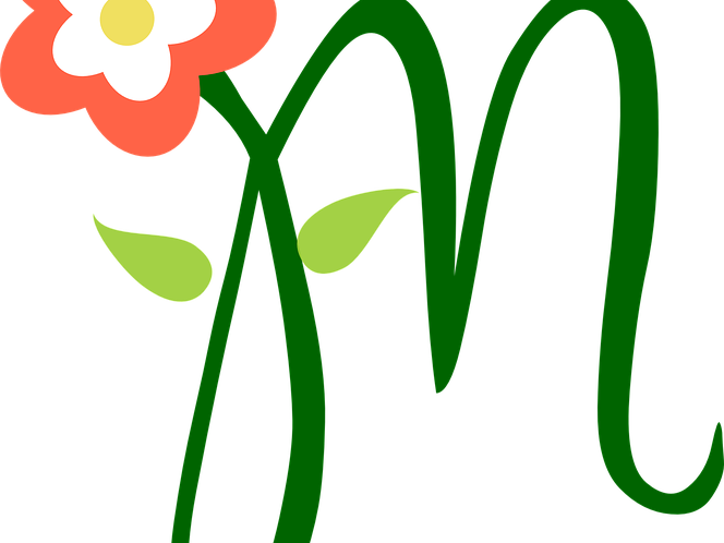 A-m Lowercase Letters Cursive Handwriting Videos - M Clip Art Alphabet Letters (664x498)