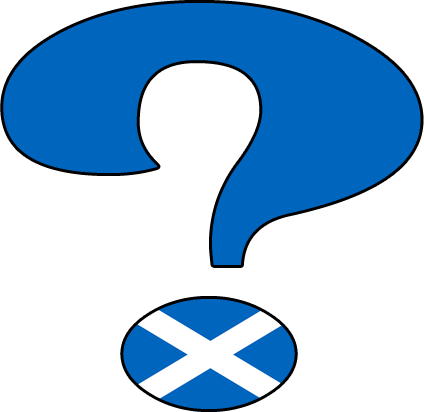 Scottish Question Mark - Scottish Question Mark (424x412)