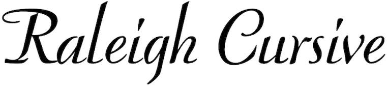 Cursive Logo Font - Calligraphy (782x214)