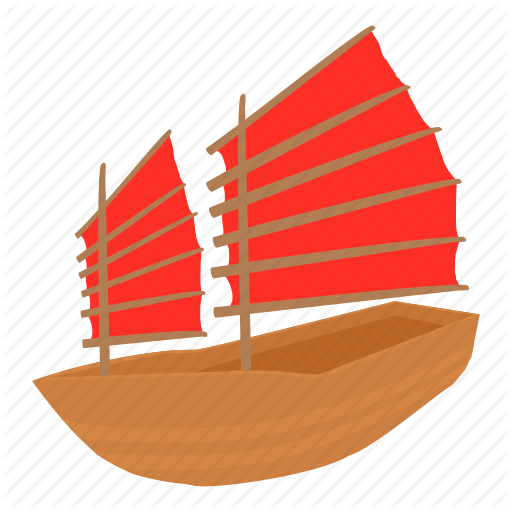Asian Vector Boat - China Ship Png (512x512)