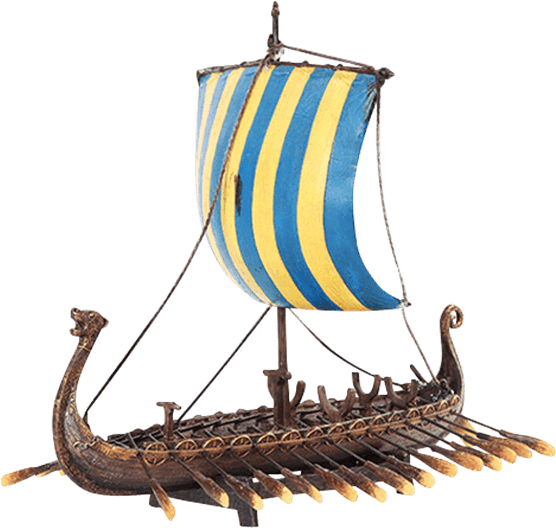 Viking Ship Png - Viking Ship Model (555x555)