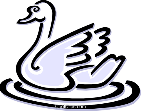 Swan Royalty Free Vector Clip Art Illustration - 火鍋 (480x378)