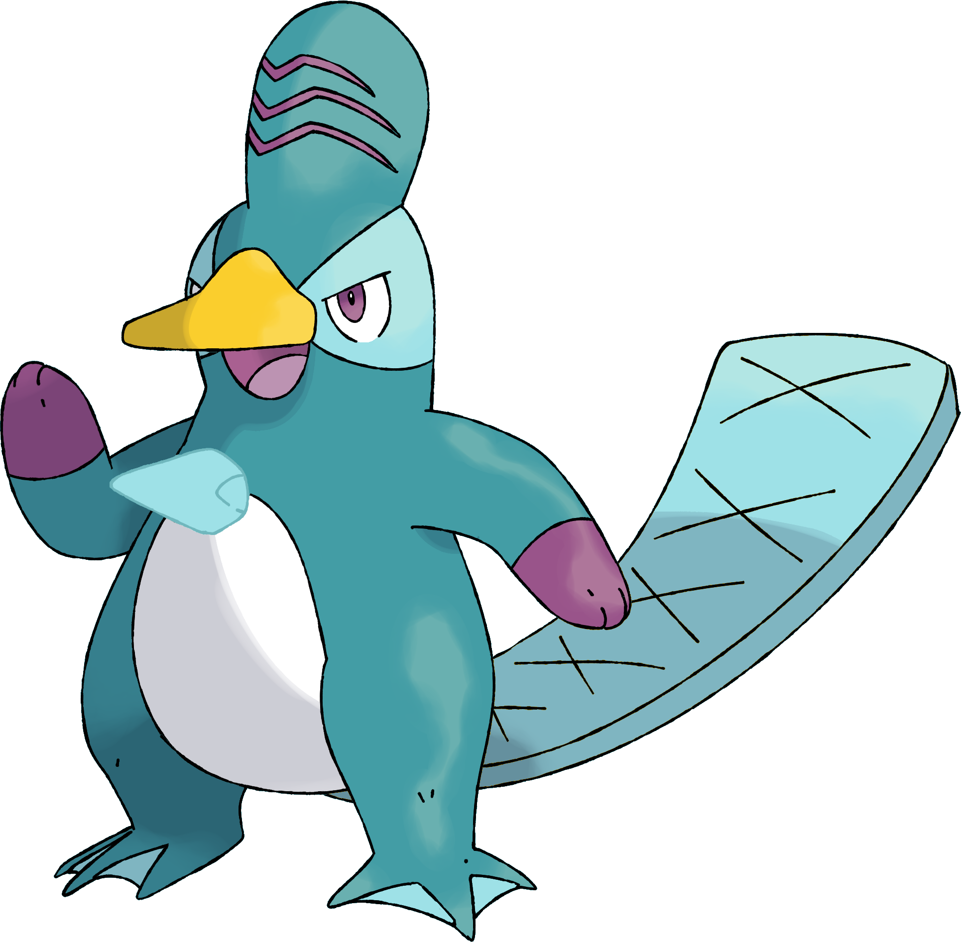 19 Seven Swans - Platypus Fakemon (1930x1893)