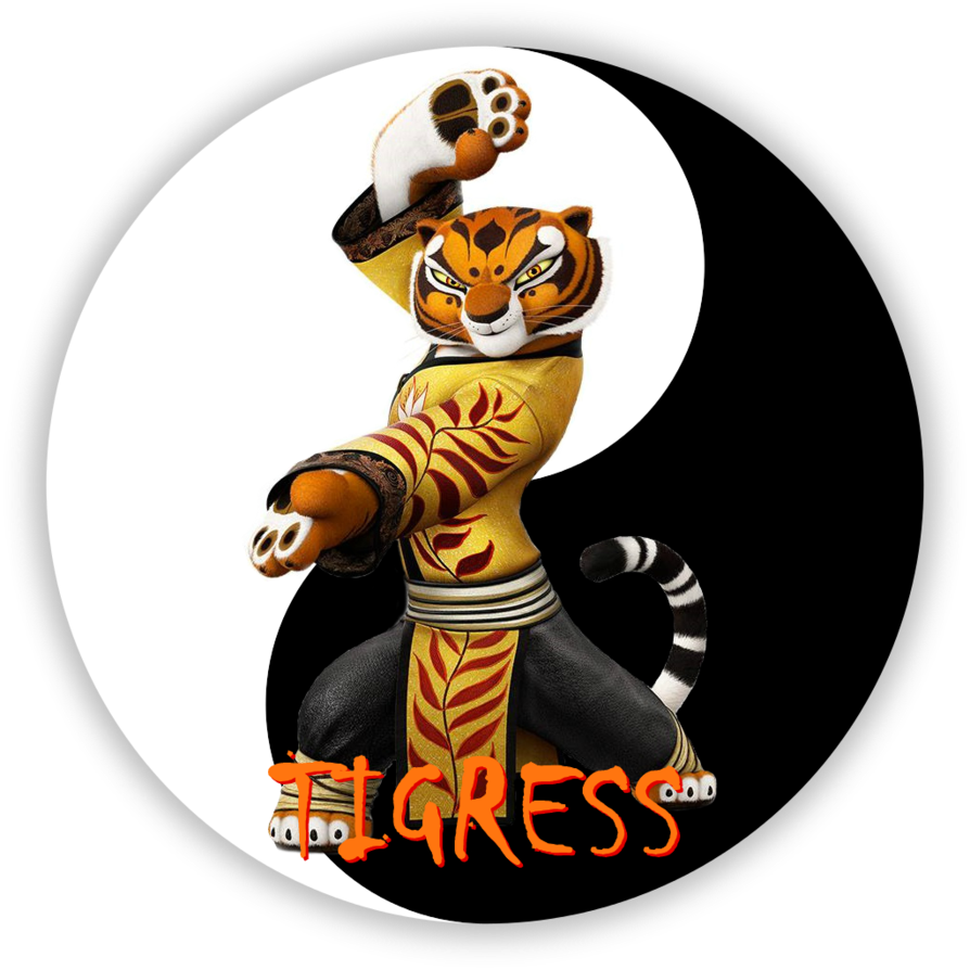 Kung Fu Panda Clipart Tigres - Tiger De Kung Fu Panda (894x894)