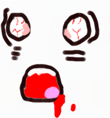 Dead Clipart Dead Face - Roblox Face Dead (420x420)