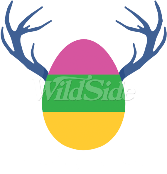Deer Clipart Hunting - Its Hunting Season Easter Clip Art (600x600)