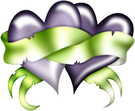 Autres, Coeur D'amour, Clip Art, Cadres - Tubes Coeur (500x419)