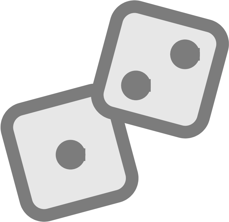 Monopoly Dice Bunco Board Game - Dice Roll Clipart (800x800)
