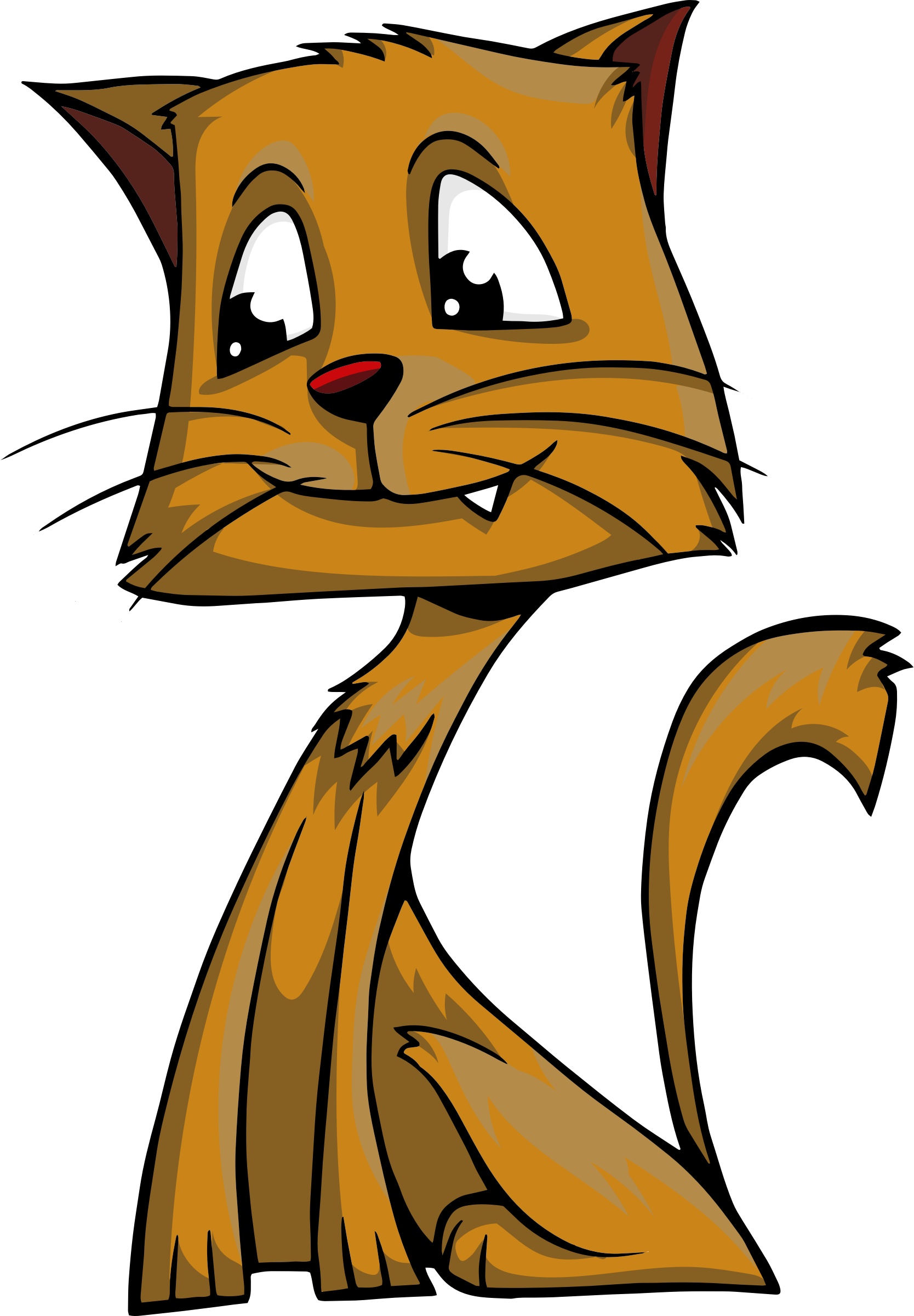 Cat 5 - Imprimer Coloriages De Chat (1668x2400)