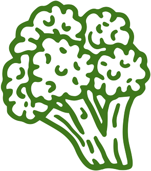 Vitamin B With Broccoli Food And Mood - Food (400x400)