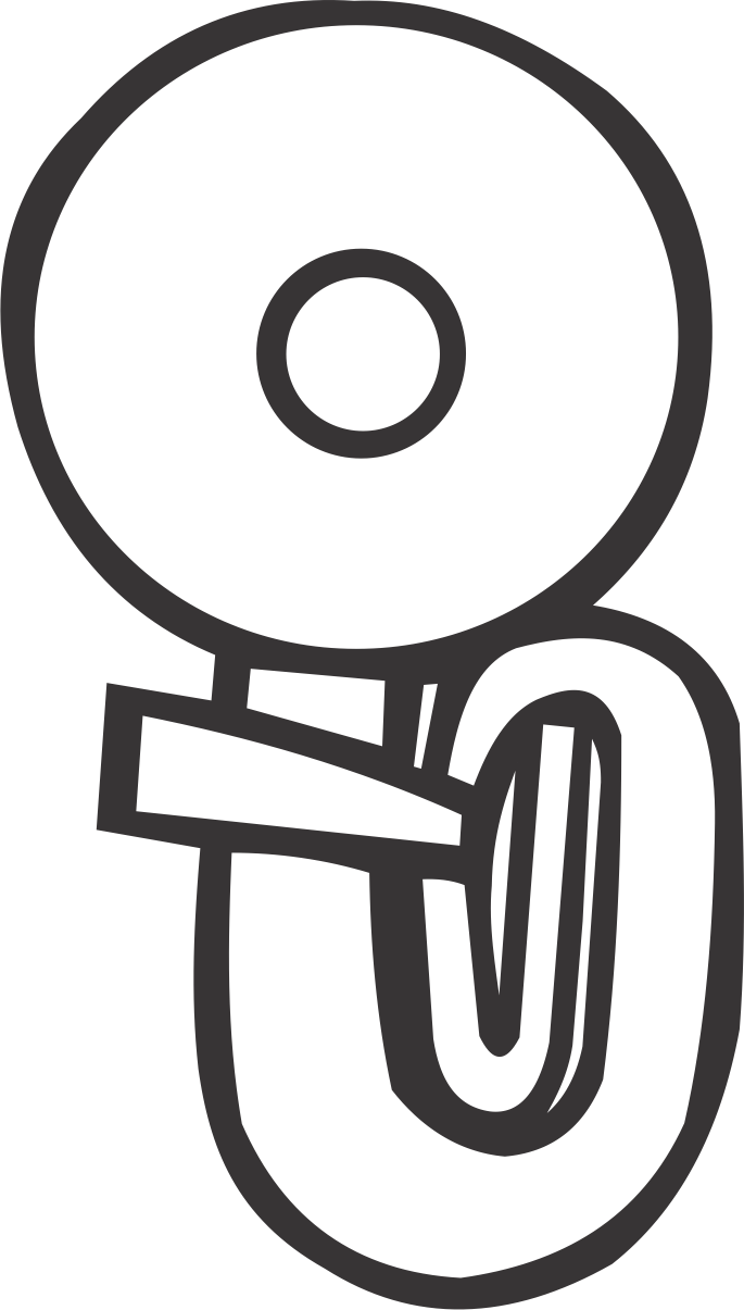 Tuba - Black And White (685x1205)