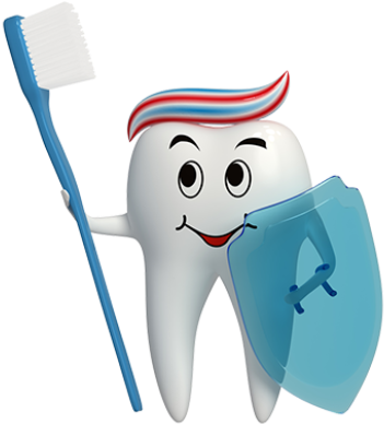 Children Dentistry - Toothpaste Teeth (464x412)