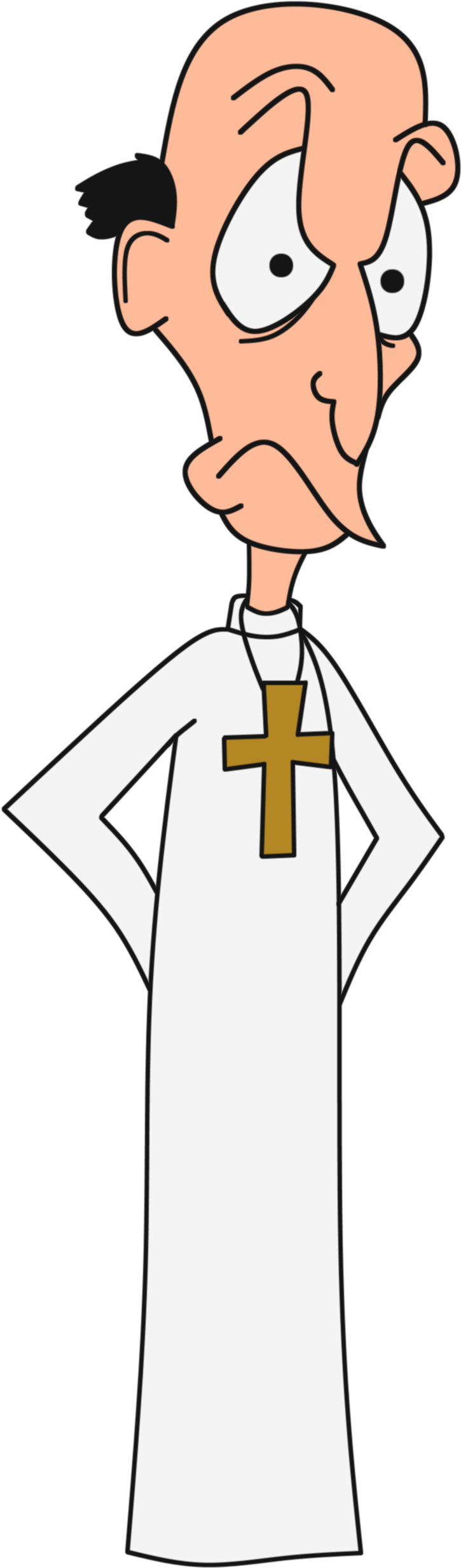 He Narrowed His Eyes And Grimaced, Yet I Continued, - Claude Frollo (896x2595)