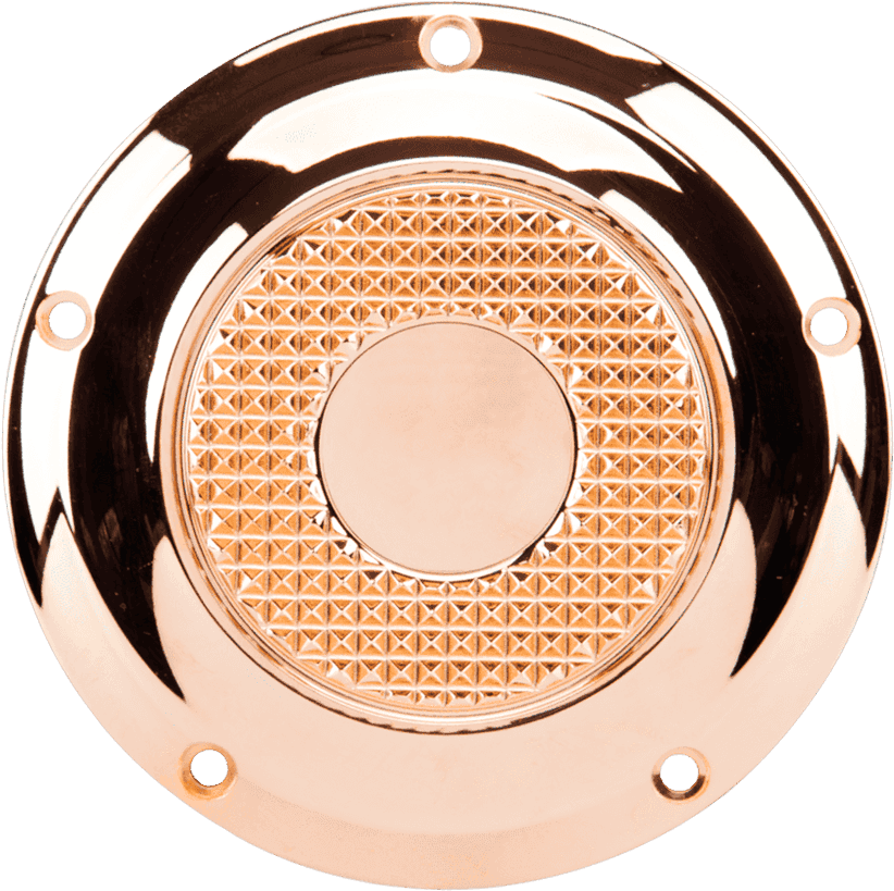 Cnc Machined From Billet Aluminum - Gold (1280x1280)