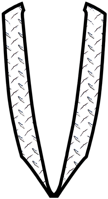 Black Diamond Plate - Black Diamond Plate (370x666)