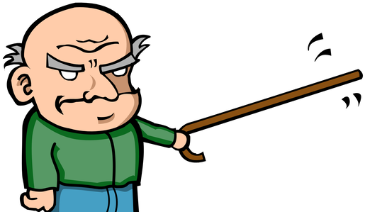 Ivbenjamin 8 13 Grumpy Old Man Logo By Lucidcreations - Angry Old Man Cartoon (600x310)
