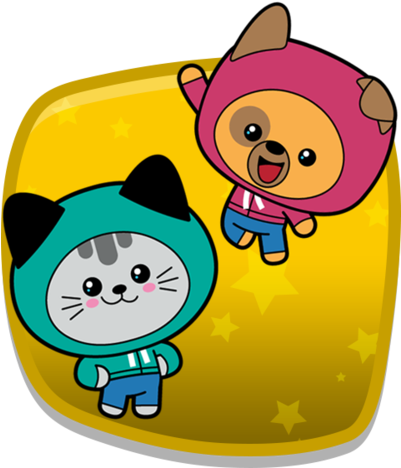 Kit & Pup - Kit And Pup Cbeebies (400x480)