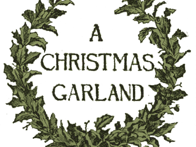 Garland Clipart Vintage - Transparent Christmas Garland Clipart (640x480)