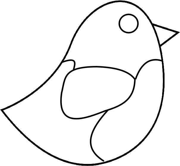 This Is A Bird, Okay - Birds Icon White Png (680x751)