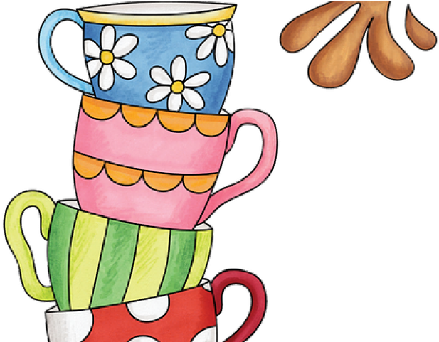 Tea Clipart Colorful Coffee Mug - Cup Of Tea Clip Art (640x480)