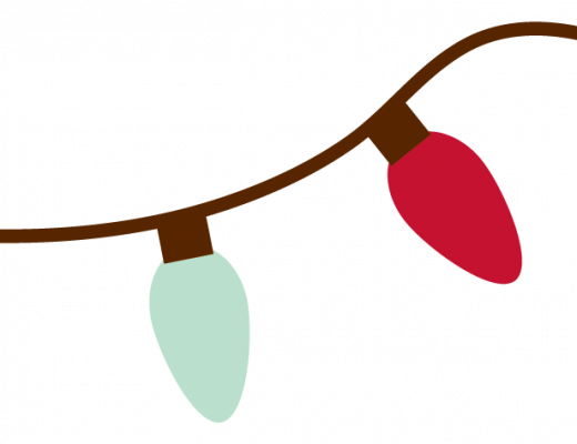 Free Christmas Lights Border, Download Free Clip Art, - Christmas Lights Svg Free (520x400)