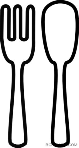 About 3600 Free Commercial & Noncommercial Clipart - Clipart Of Spoon And Fork (260x483)