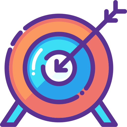 Baseball Png File - Archery Clipart Black & White (512x512)