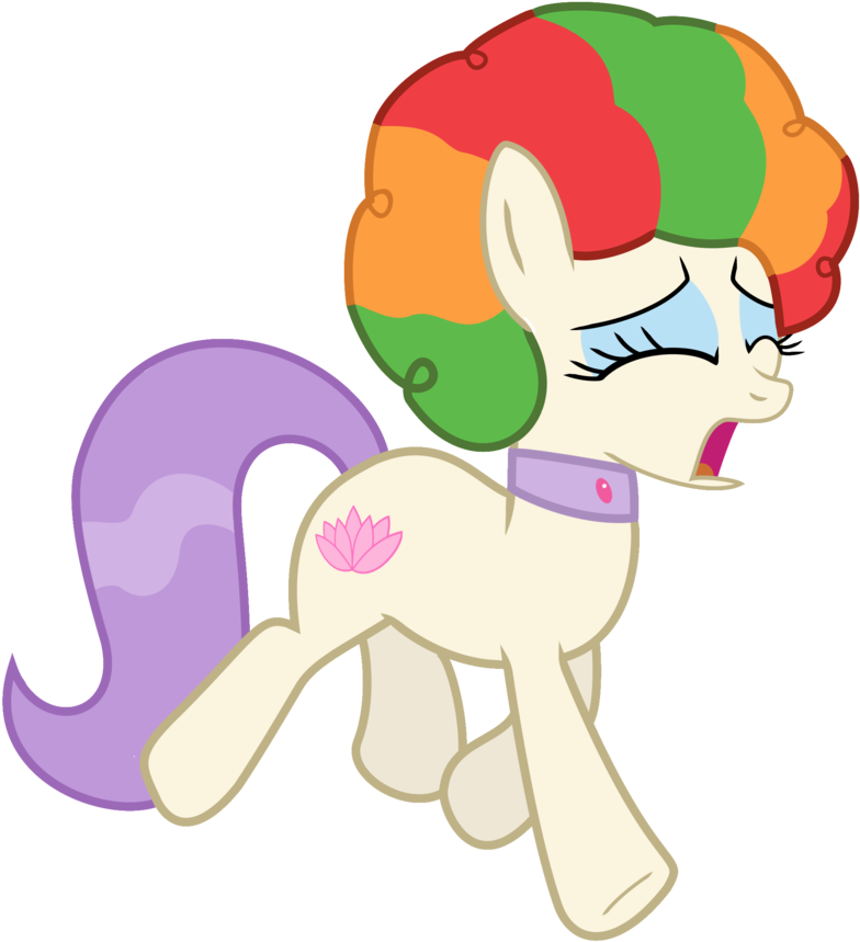 Download Clipart Download Clip Art At Clker Com Vector - My Little Pony Rainbow Afros (800x879)