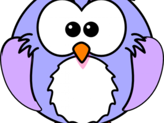 Hoot Clipart Owl Beak - Black And White Colouring (640x480)