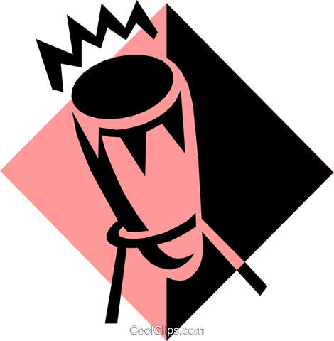 Bongo Drum Symbol Royalty Free Vector Clip Art Illustration - Clip Art (470x480)