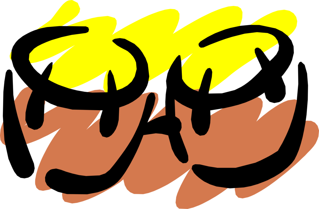 Vector Illustration Of Bongo Drums Percussion Instrument - Latin Vol 2: Hip-hop (1066x700)