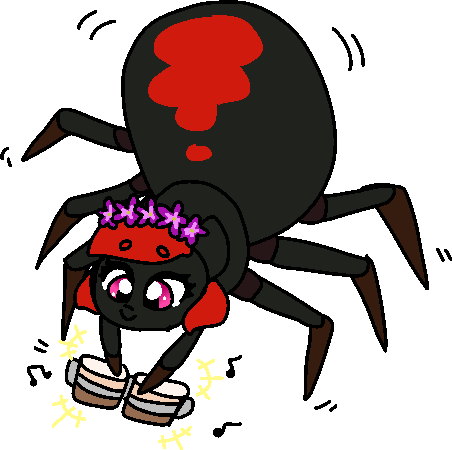Nootaz, Black Widow, Bongos, Commission, Oc, Oc Only, - Cartoon (452x450)