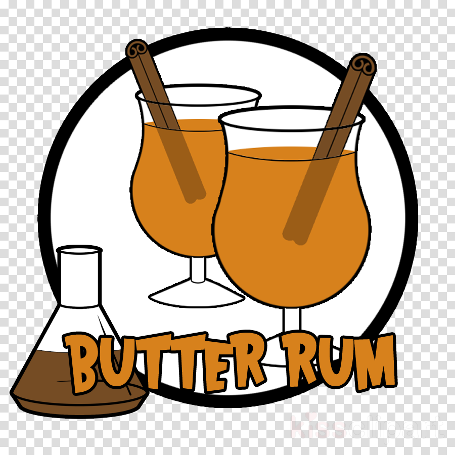 Butter Rum Clipart Hot Buttered Rum Clip Art - Butter (900x900)