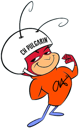 Supporters - Atom Ant (422x500)