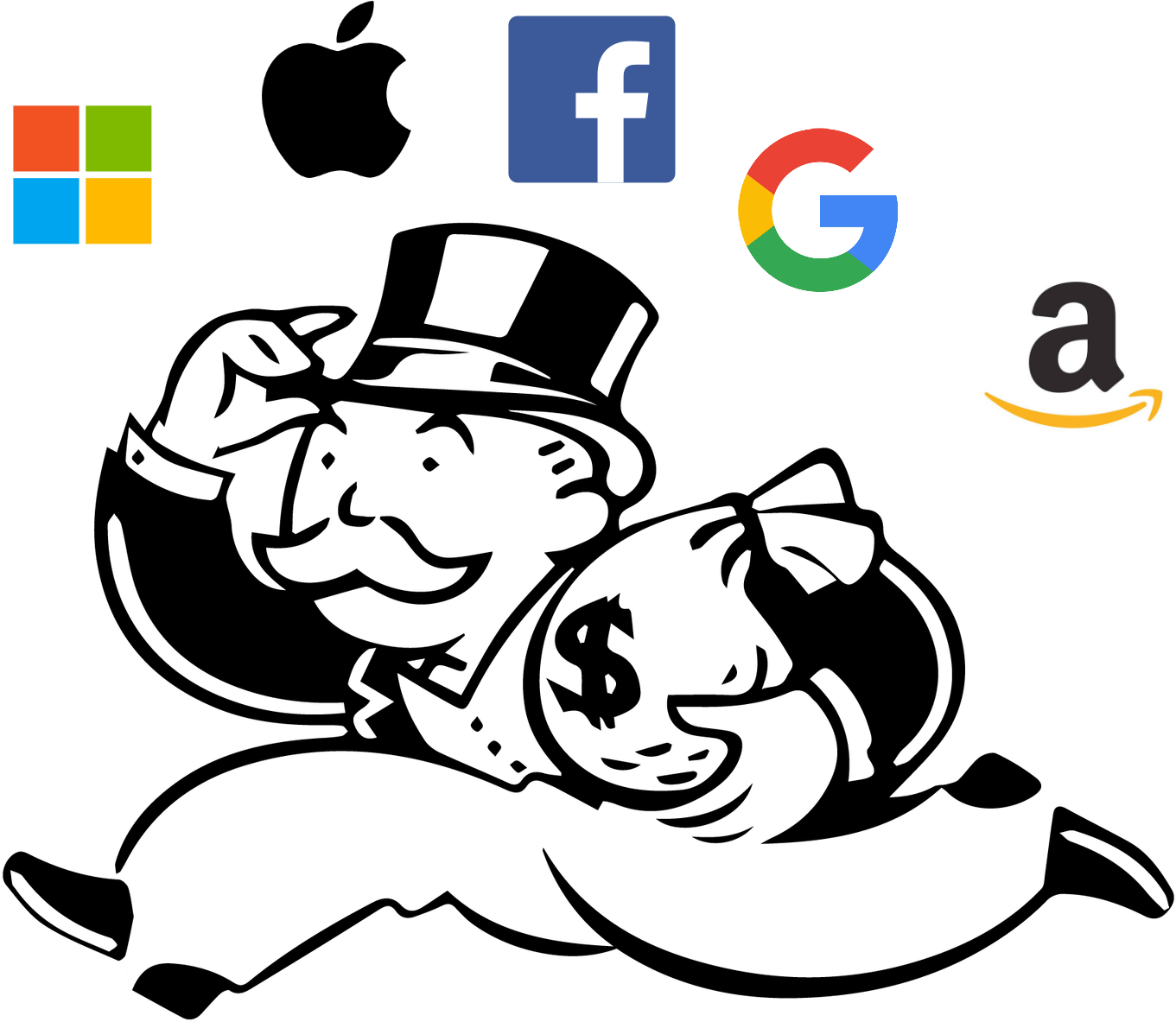 Monopoly Png - Monopoly 2007 With Faster Play Speed Die Board Game (4000x1255)