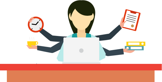 Remote Working The Ultimate Guide On How - Productivity Clip Art (544x276)