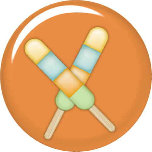 Summer Clipart, Icecream, Beach Bum - Clip Art (484x484)